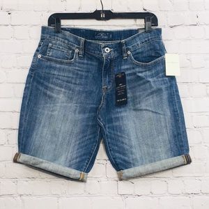 New Women's Lucky Shorts Bermuda Denim Jeans 8/29